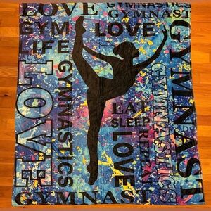 Gymnastics Throw New